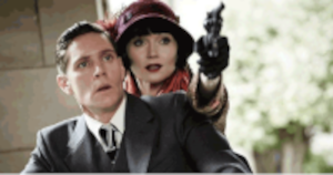 Essie Davis and Nathan Page